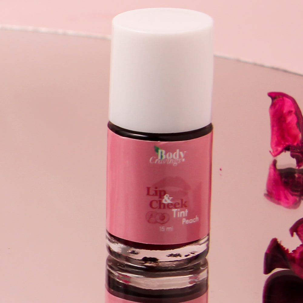 Peach Lip & Cheek Tint Brush
