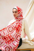 Majestic Arabesque - Silk Hijab