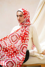Majestic Arabesque - Silk Hijab