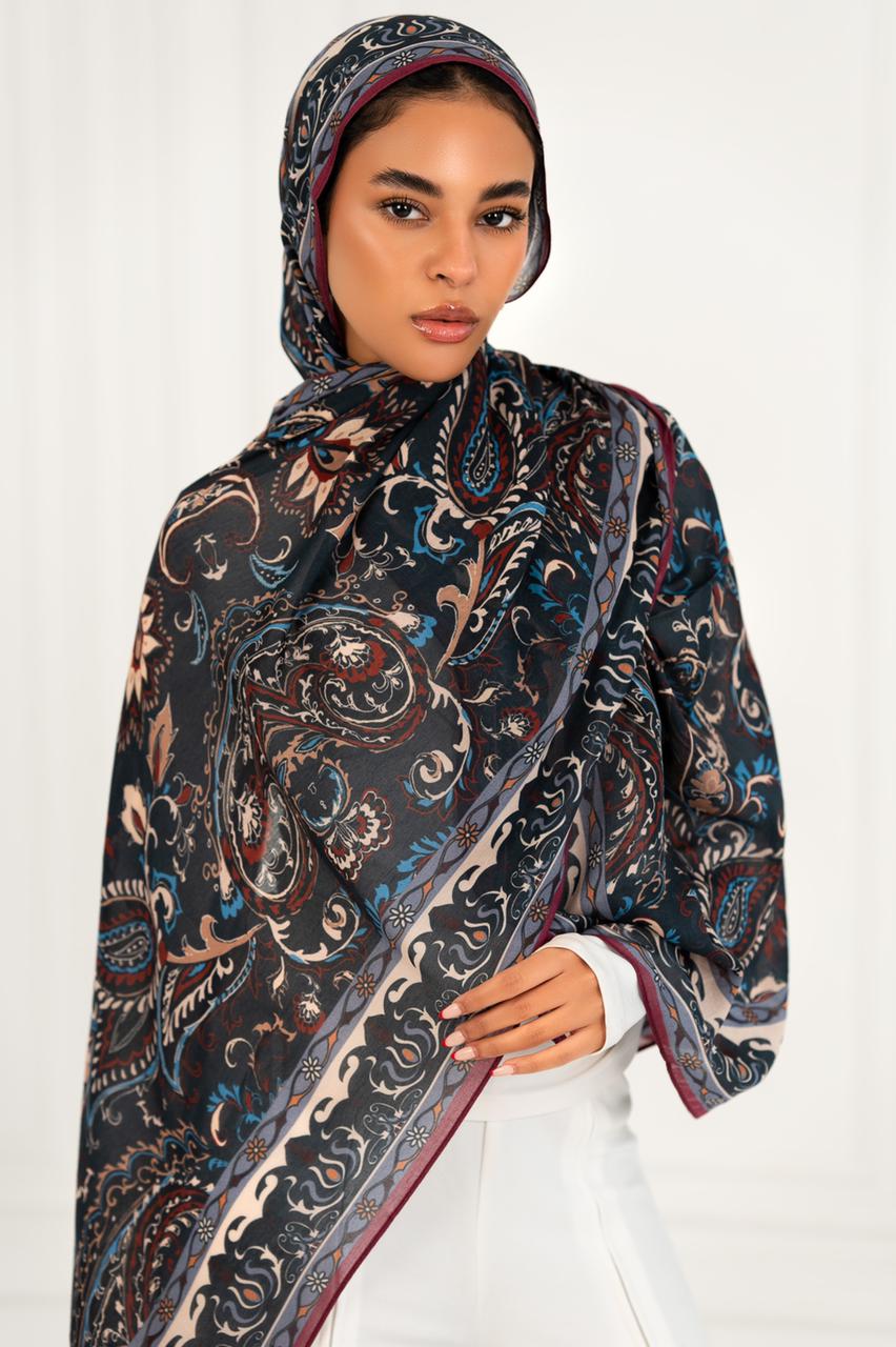 Midnight Heritage - Modal Hijab