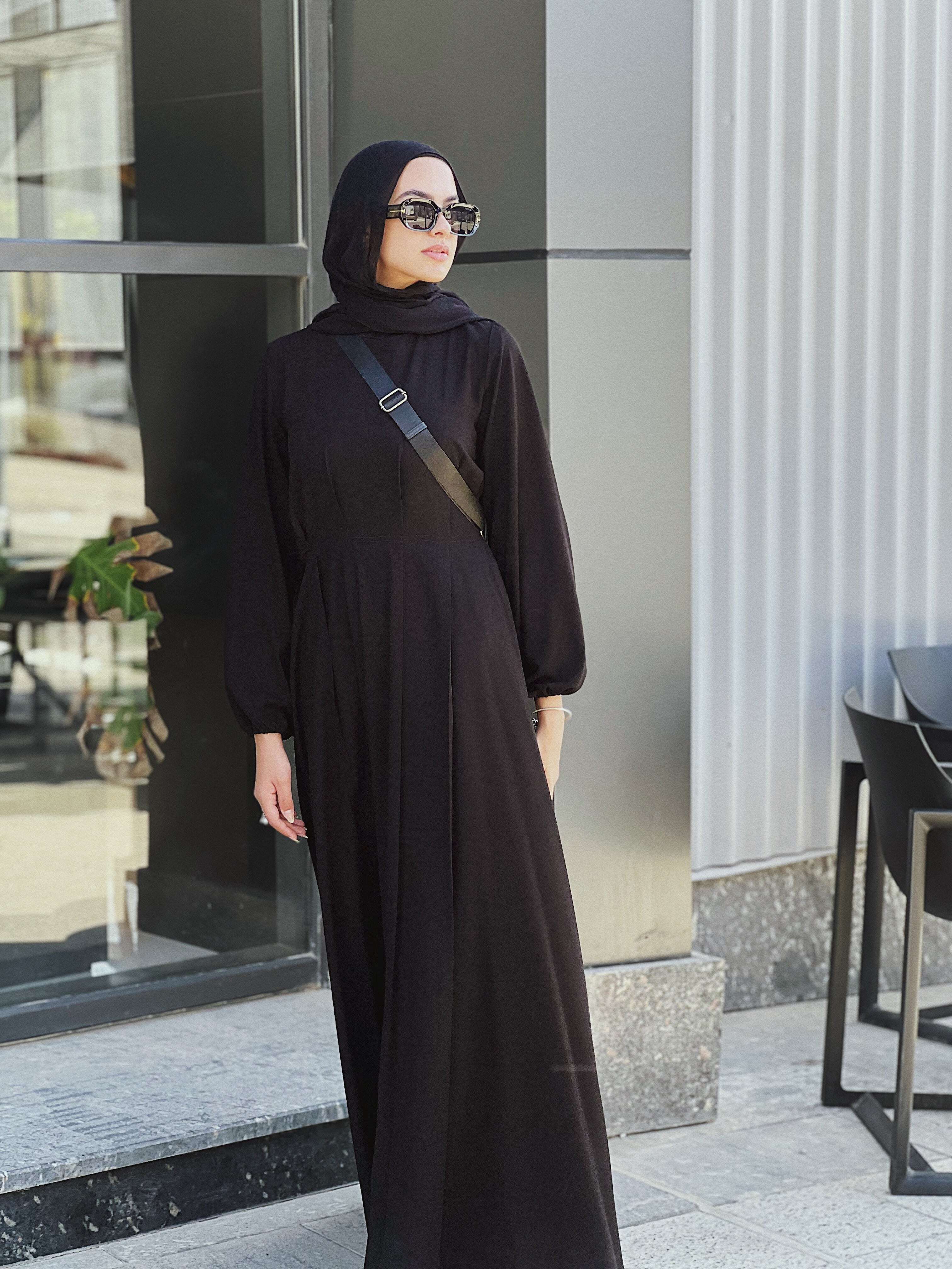 Triple Fold Abaya 026
