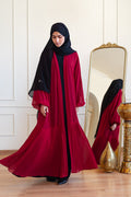 Pleated Hemline Kaftan 022 (Color)