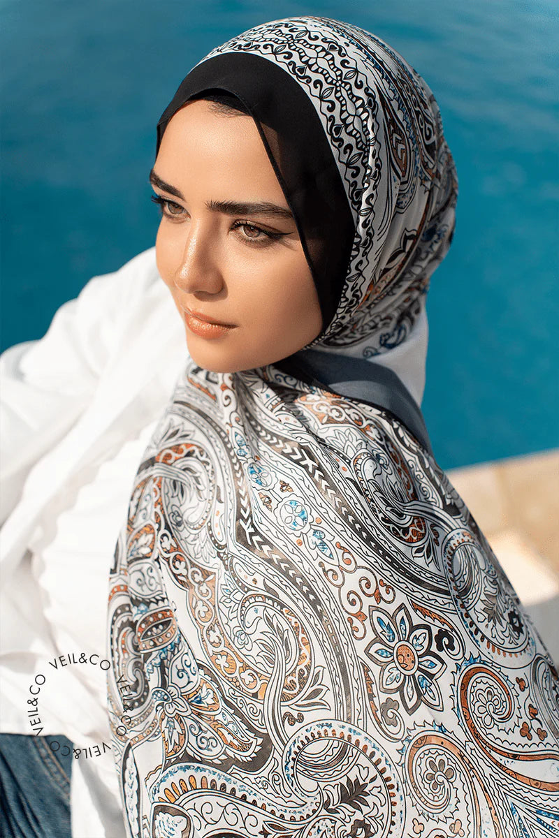 Opal Twist - Chiffon Hijab