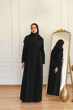 Bow Wrap Abaya 039