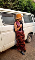 Leopard skirt
