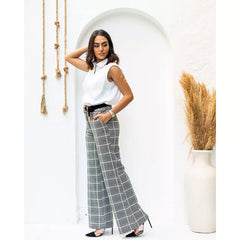 Checkerboard pants