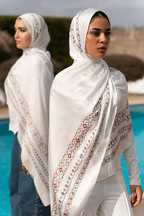 Pearl Radiance - Silk Hijab