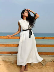 Crochet gypsy dress