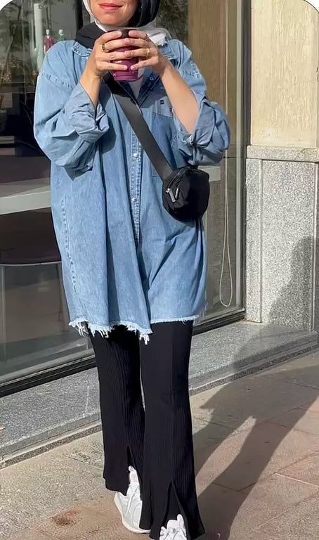 CHUNKY DENIM SHIRT