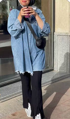 CHUNKY DENIM SHIRT
