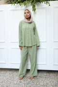 Essential linen Set - Olive