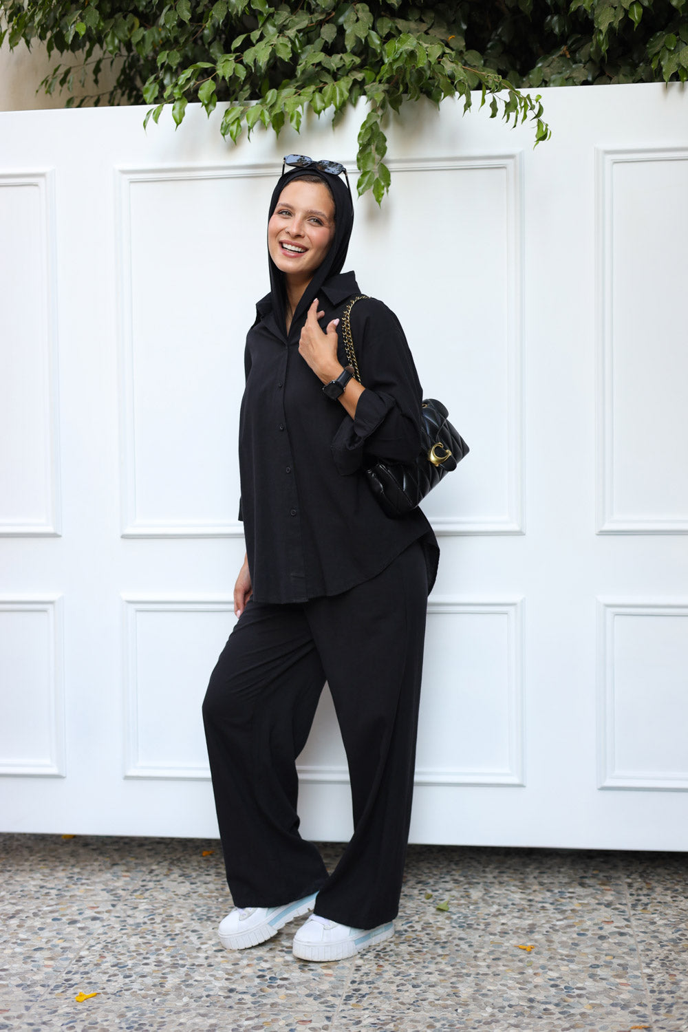 Essential linen Set - Black