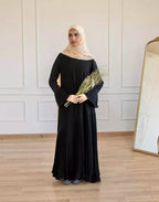 Black Orchid Abaya 047 Ibriz Abaya