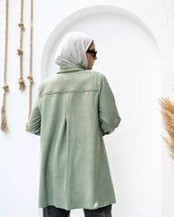 COLVAT SAGE GREEN SHIRT