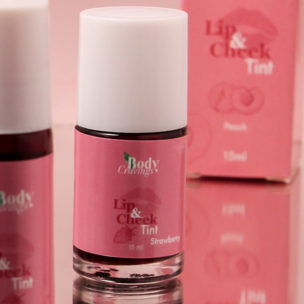 Strawberry Lip & Cheeks Brush Tint