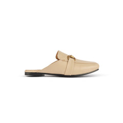 Mania Mules Nappa Beige 37