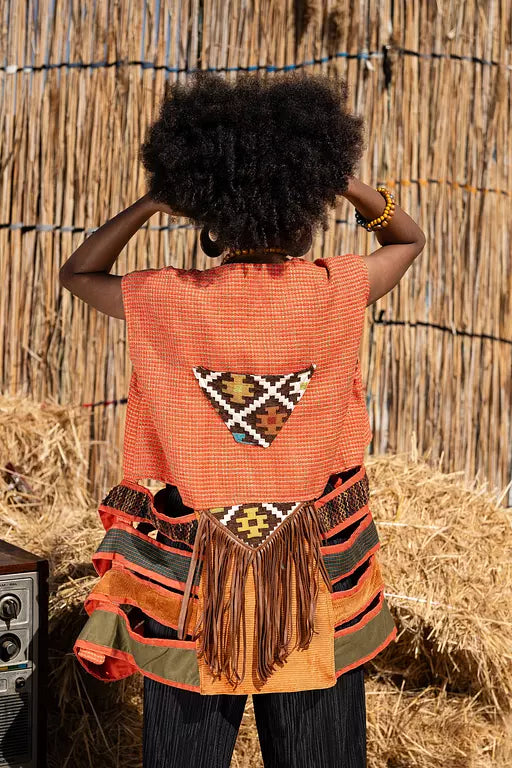 Nomad vest in orange