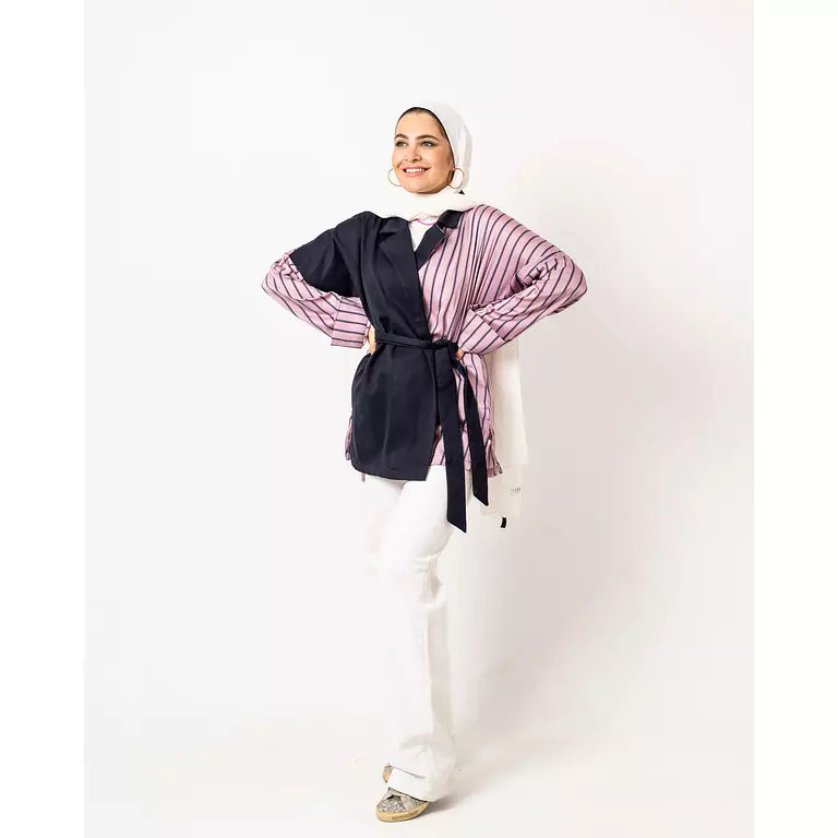 Chemi-jacket in dark blue