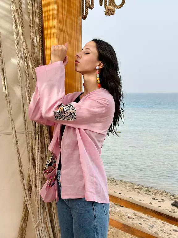 It's my life cardigan in pink