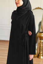 Bow Wrap Abaya 039