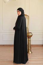 Noir Gold Abaya 040
