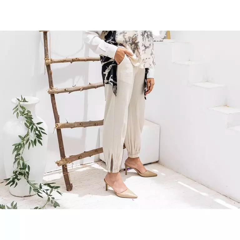 Linen joggers