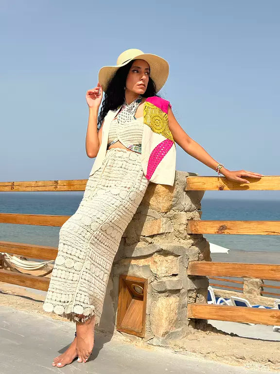 Crochet skirt