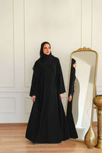 Bow Wrap Abaya 039